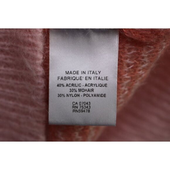 Bianco & Blu Mohair Blend Italian Sweater-Size Medium-Soft - Picture 6 of 10